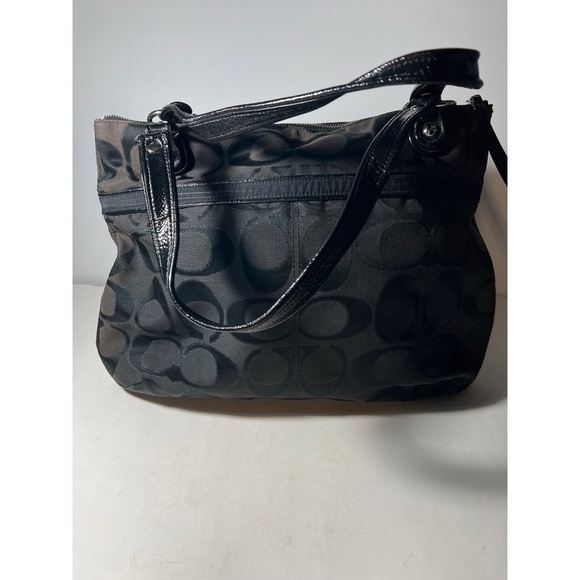 Coach Black Signature Tote Bag - Picture 2 of 7
